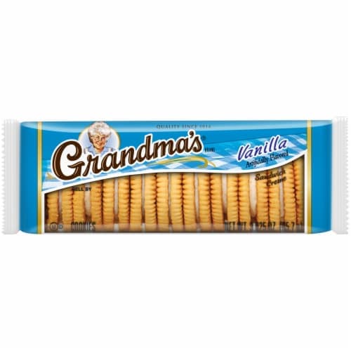 Grandma'S Sandwich Creme Cookies Vanilla