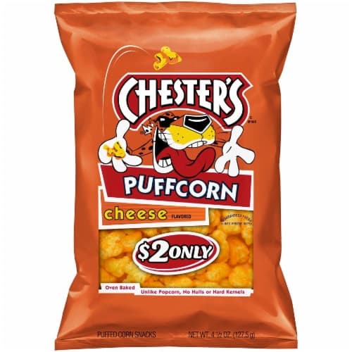 Chester'S Puffcorn Puffed Corn Snacks