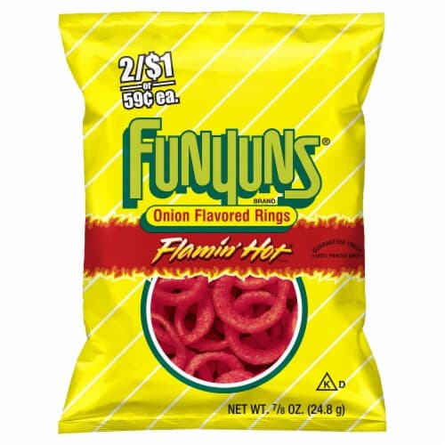 Funyuns Onion Rings, Flamin' Hot Flavor