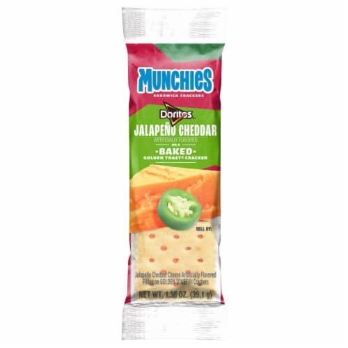 Munchies Jalapeno Cheddar Sandwich Crackers