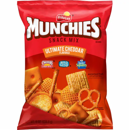 Munchies Snack Mix, Ultimate Cheddar Flavored