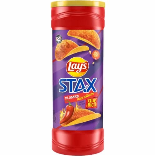 Lay'S Stax Flamas Chips Potato Crisps