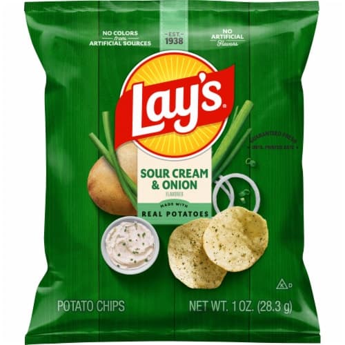 Lays Sour Cream And Onion Potato Chips