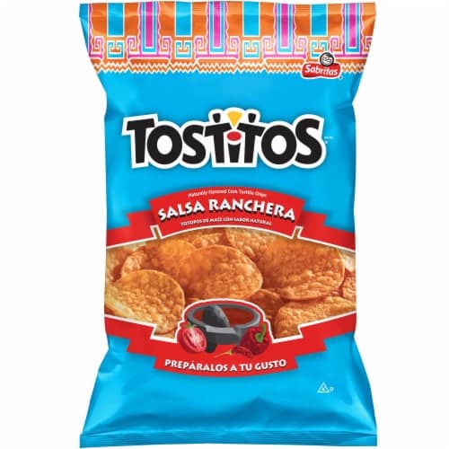 Tostitos Salsa Ranchera Tortilla Chips Plastic Bag