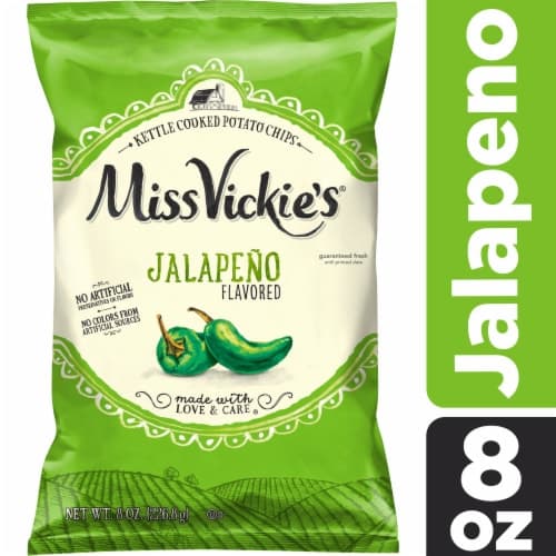 Miss Vickies Kettle Cooked Jalapeno Potato Chips