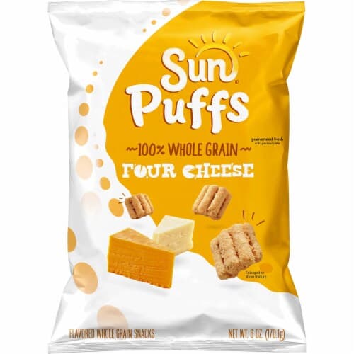 Four Cheese Flavored Whole Grain Snacks