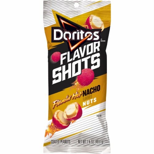Doritos Shots Nuts Flamin Hot Nacho
