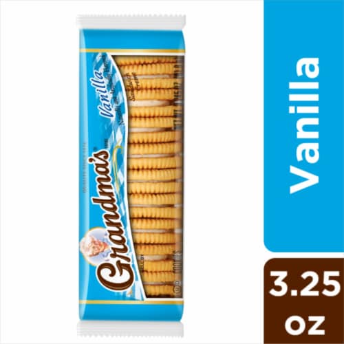 Grandmas Sandwich Cremes Cookies Vanilla Naturally And Artificially Flavor