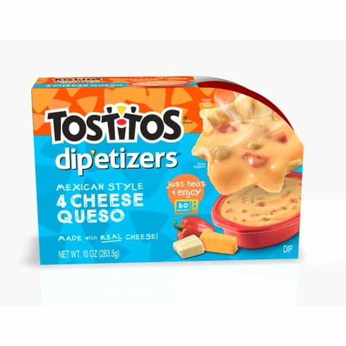 Tostitos Dip-Etizers Queso, Four Cheese, Mexican Style