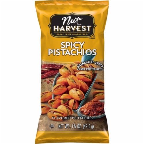 Nut Harvest Pistachios, Spicy Flavored