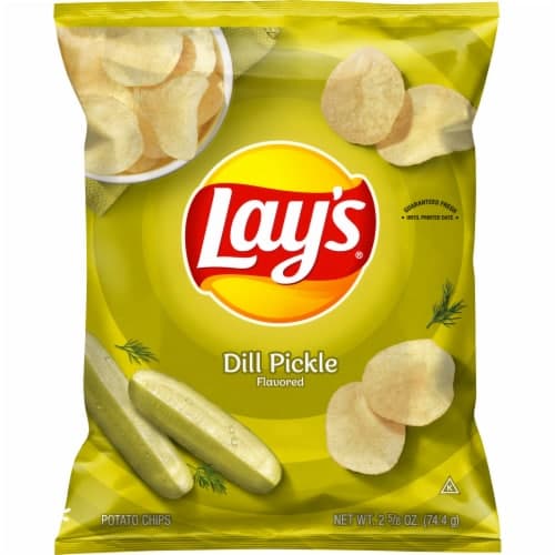 Lay's Dill Pickle Flavored Potato Chips
