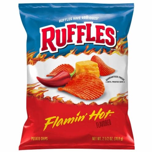 Ruffles Flamin Hot Potato Chips
