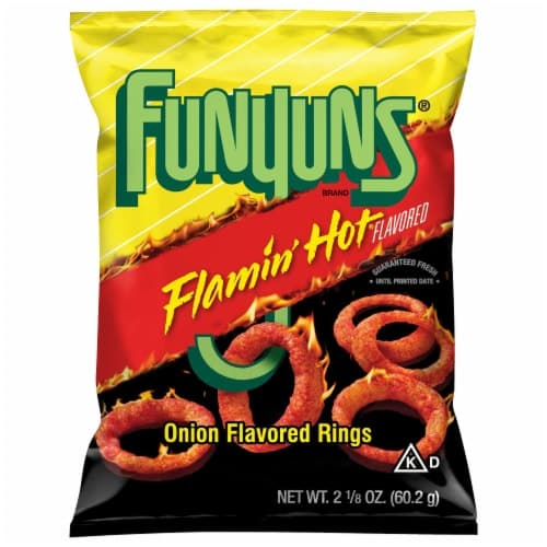 Funyuns Onion Rings Flamin Hot