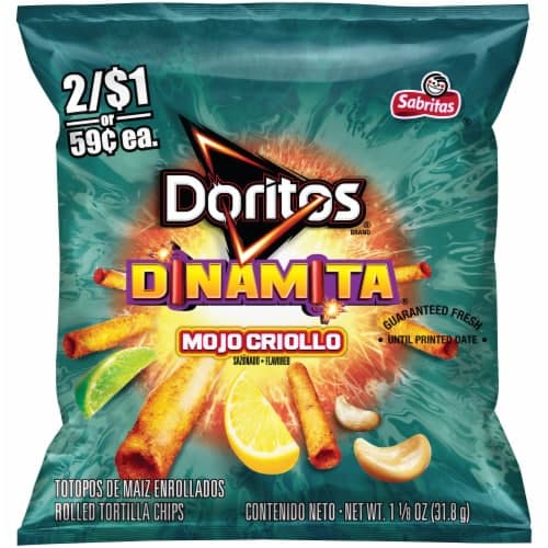 Doritos Dinamita Mojo Criollo Rolled Tortilla Chips