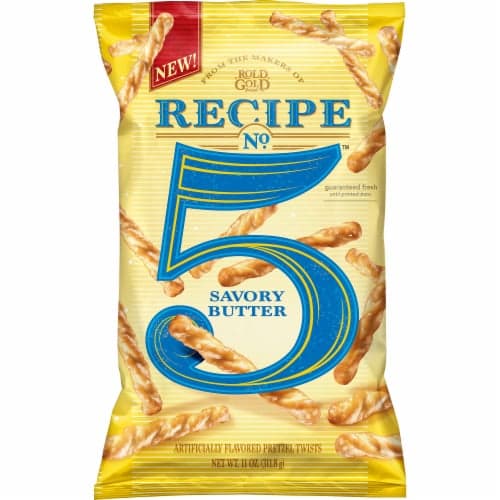 Rold Gold Recipe No. 5 Pretzel Twists, Savory Butter