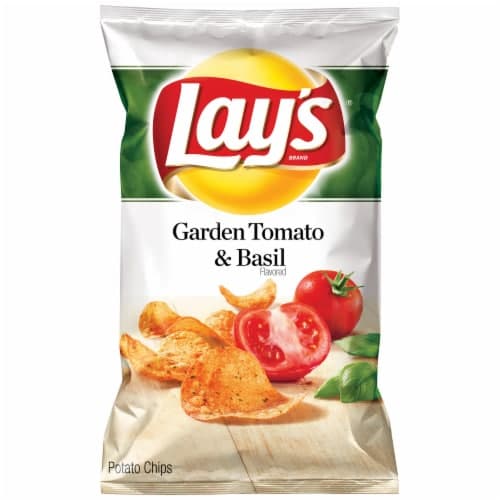 Lay'S Garden Tomato & Basil Chips