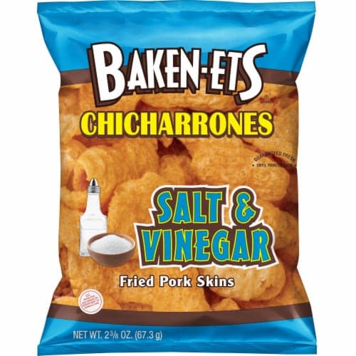 Baken-Ets Chicharrones Salt & Vinegar Fried Pork Skins