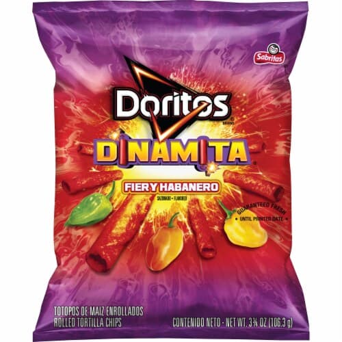 Doritos Dinamita Fiery Habanero Rolled Tortilla Chips