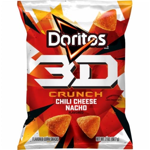 Doritos Crunch Tortilla Chips Chili Cheese Nacho