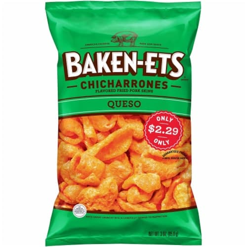 Baken-Ets Queso Flavored Fried Pork Skins