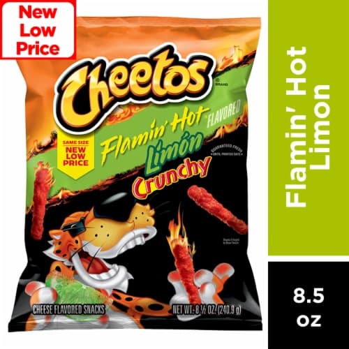 Is it Mustard Free? Cheetos Snacks Cheese Flavored Flamin Hot Limon