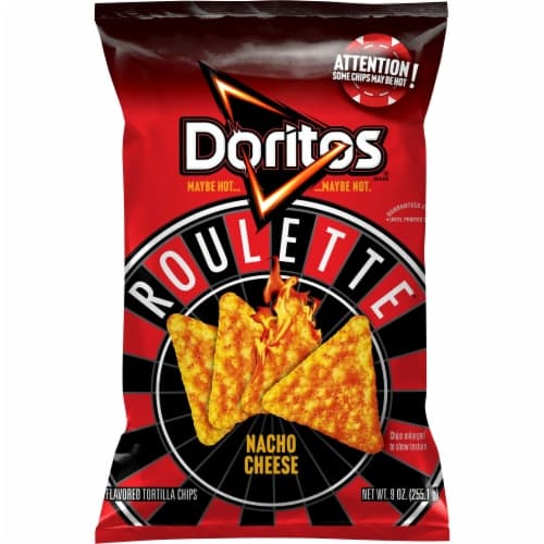 Doritos Roulette Nacho Cheese Flavored Tortilla Chips