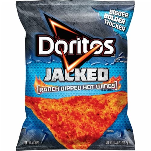 Doritos Tortilla Chips, Ranch Dipped Hot Wings