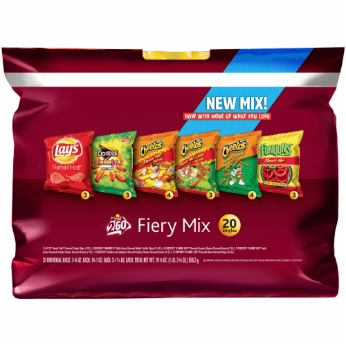 Frito-Lay Fiery Mix Snack Variety Pack