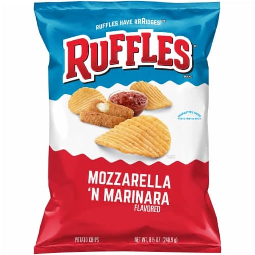 Ruffles Potato Chips, Mozzarella 'N Marinara Flavored