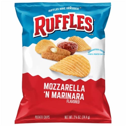 Ruffles Mozzarella 'N Marinara Flavored Potato Chips
