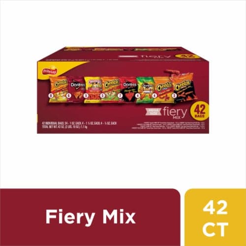 Frito Lay Snacks Fiery Mix Cube