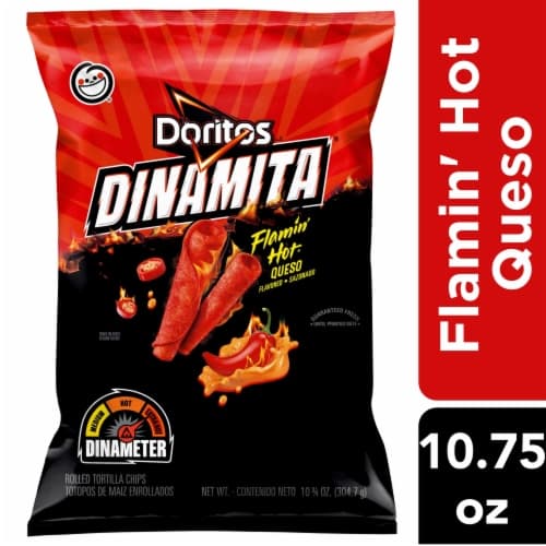 Doritos Dinamita Tortilla Chips Flamin Hot Queso