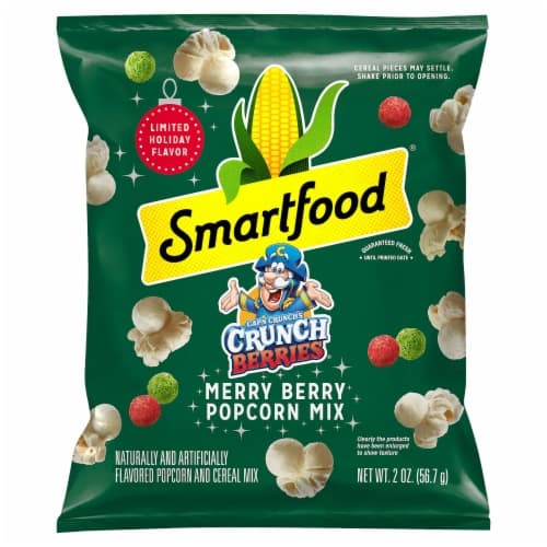 Smartfood Cap'N Crunch'S Crunch Berries Merry Berry Popcorn Mix
