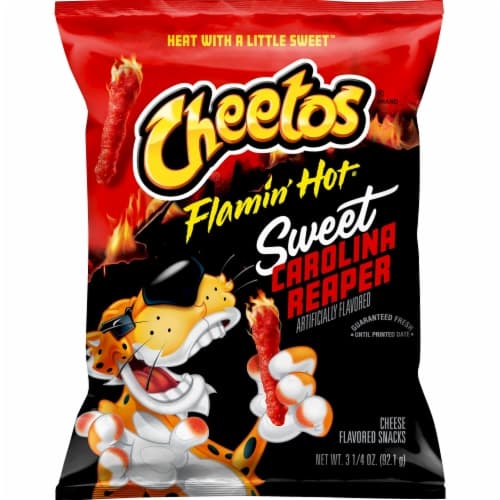 Cheetos Flamin' Hot Sweet Carolina Reaper Cheese Flavored Snacks