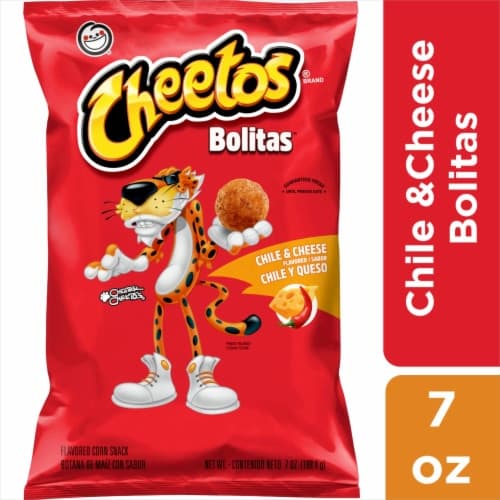 Cheetos Cheese Flavored Snacks Bolitas