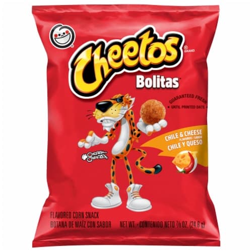 Cheetos Bolitas Flavored Corn Snack Chile & Cheese Flavored