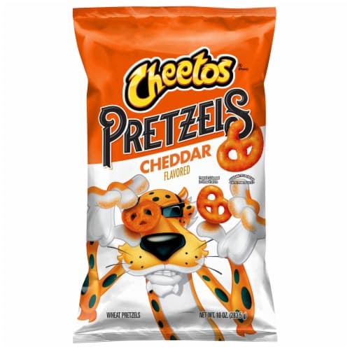 Cheetos Wheat Pretzels Cheddar