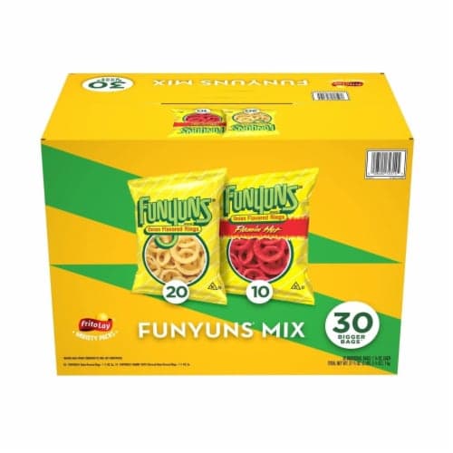 Funyuns Onion Flavored Rings Variety Pack, (Pack Of 