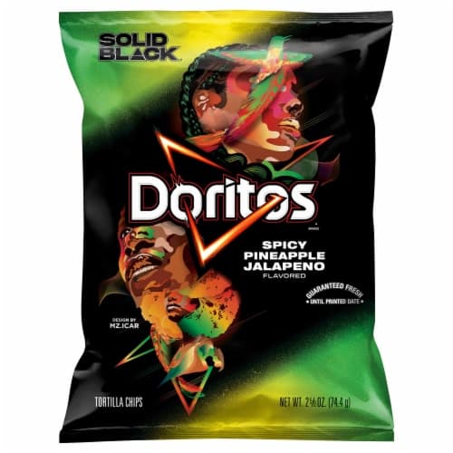 Doritos Spicy Pineapple Jalapeno Tortilla Chips