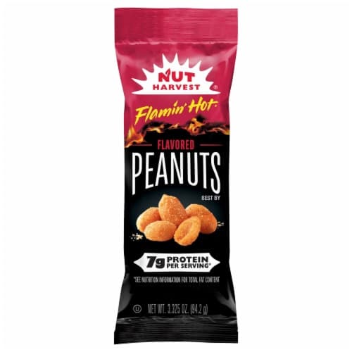 Nut Harvest Flamin Hot Flavored Peanuts
