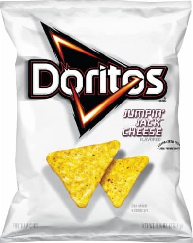 Doritos Tortilla Chips, Jumpin' Jack Cheese Flavored