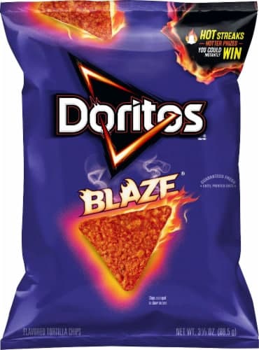 Doritos Flavored Tortilla Chips Blaze