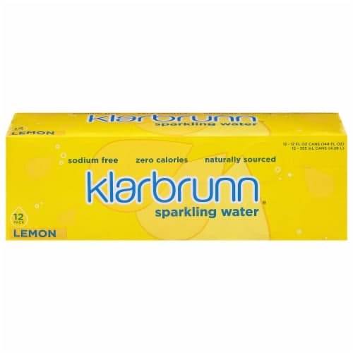 Klarbrunn Lemon Flavored Sparkling Water