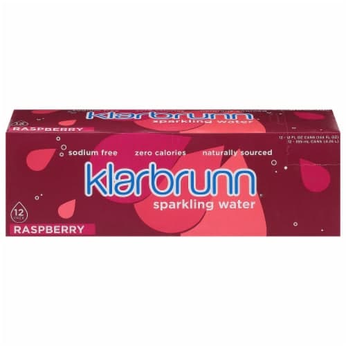 Klarbrunn Raspberry Flavored Sparkling Water