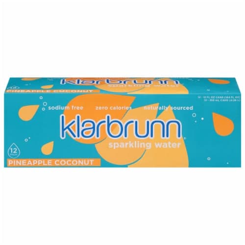 Klarbrunn Sparkling Water, Pineapple Coconut