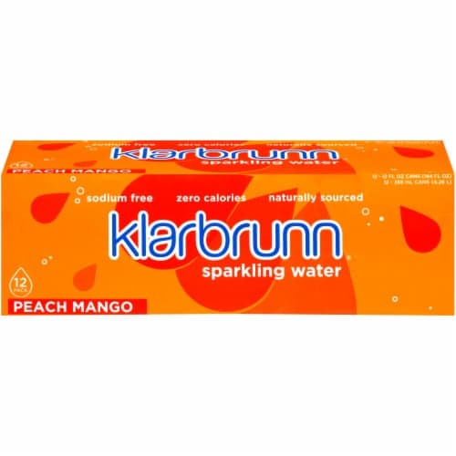Klarbrunn Sparkling Water, Peach Mango