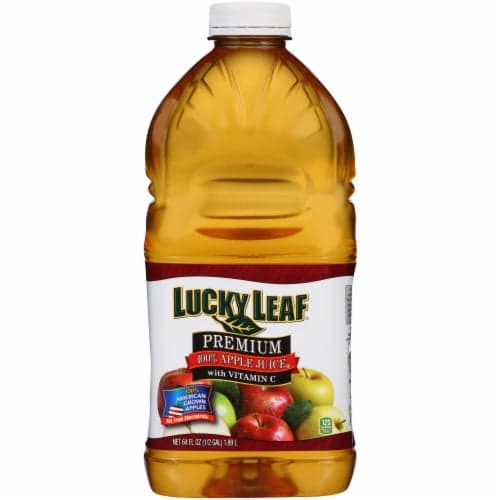 Lucky Leaf Premium 100% Apple Juice With Vitamin