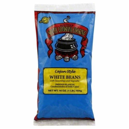 Bootsies South Louisiana Cooking White Beans, Cajun Style, With Seasonings And Vegetables