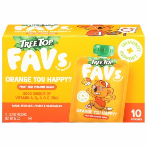 Tree Top Orange Applesauce Pouches