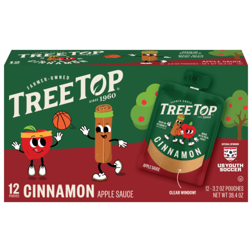 Tree Top Apple Sauce Cinnamon Pouches